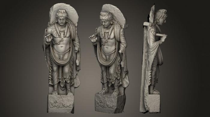 Indian sculptures (STKI_0027) 3D model for CNC machine